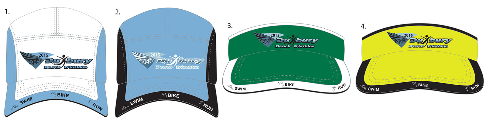 triathlon visor cap